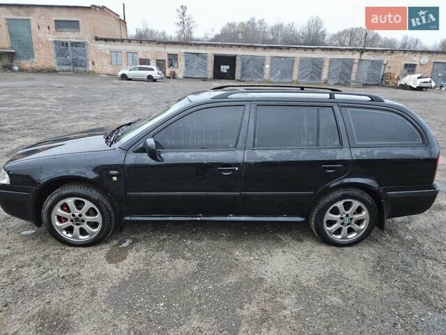 Черный Шкода Октавия, объемом двигателя 1.8 л и пробегом 390 тыс. км за 3999 $, фото 3 на Automoto.ua