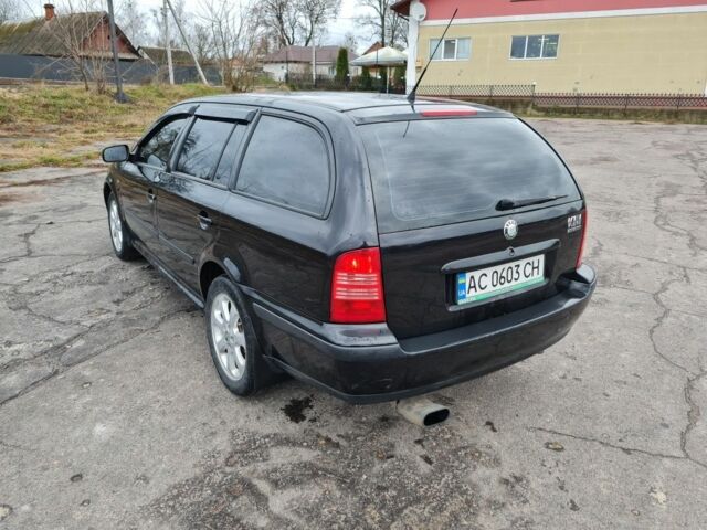 Черный Шкода Октавия, объемом двигателя 1.8 л и пробегом 370 тыс. км за 3500 $, фото 14 на Automoto.ua