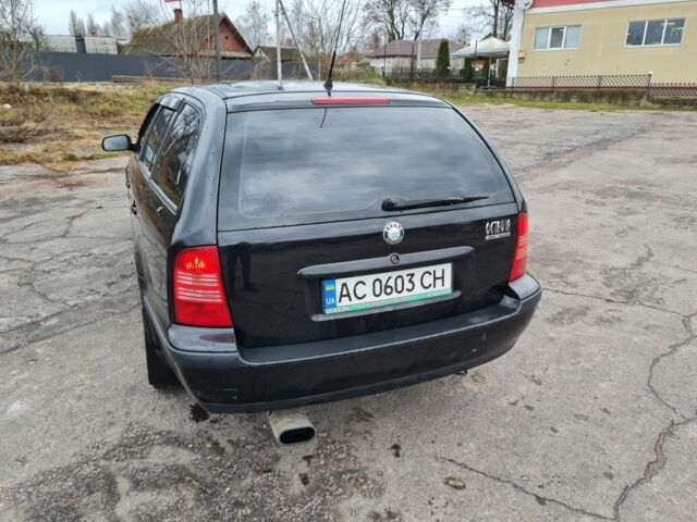 Черный Шкода Октавия, объемом двигателя 1.8 л и пробегом 370 тыс. км за 3500 $, фото 15 на Automoto.ua