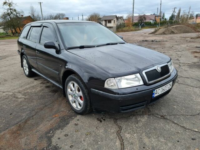 Черный Шкода Октавия, объемом двигателя 1.8 л и пробегом 370 тыс. км за 3500 $, фото 9 на Automoto.ua