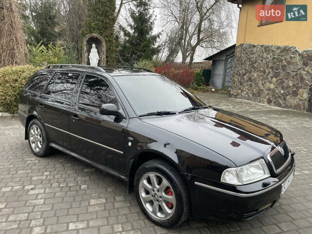 Черный Шкода Октавия, объемом двигателя 1.78 л и пробегом 395 тыс. км за 4500 $, фото 1 на Automoto.ua