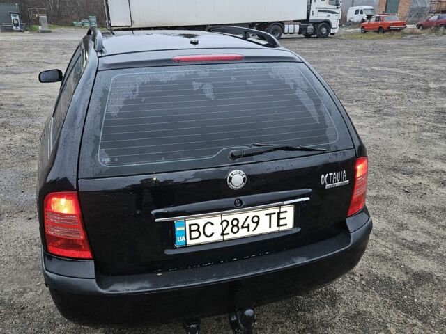 Черный Шкода Октавия, объемом двигателя 1.8 л и пробегом 390 тыс. км за 3999 $, фото 3 на Automoto.ua