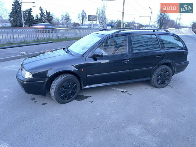 Черный Шкода Октавия, объемом двигателя 1.9 л и пробегом 423 тыс. км за 4200 $, фото 5 на Automoto.ua