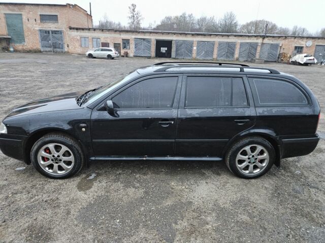 Черный Шкода Октавия, объемом двигателя 1.8 л и пробегом 390 тыс. км за 3999 $, фото 4 на Automoto.ua