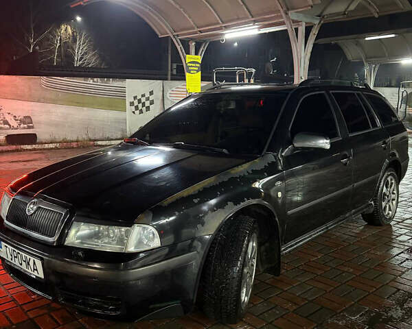 Черный Шкода Октавия, объемом двигателя 1.78 л и пробегом 338 тыс. км за 4300 $, фото 7 на Automoto.ua