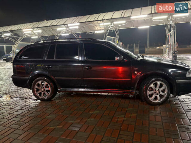 Черный Шкода Октавия, объемом двигателя 1.78 л и пробегом 338 тыс. км за 4300 $, фото 2 на Automoto.ua