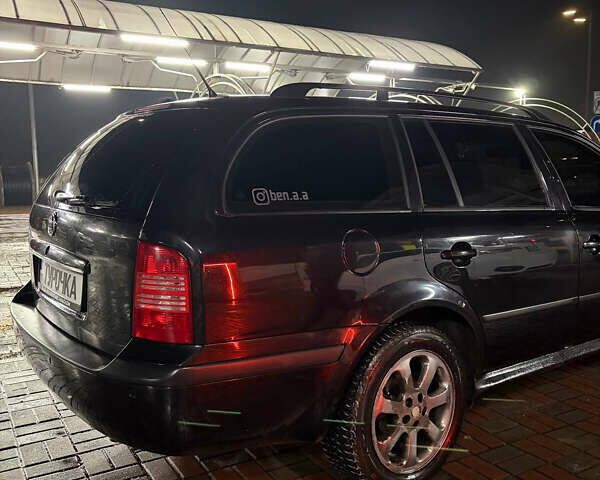 Черный Шкода Октавия, объемом двигателя 1.78 л и пробегом 338 тыс. км за 4300 $, фото 3 на Automoto.ua