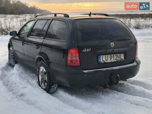 Черный Шкода Октавия, объемом двигателя 1.9 л и пробегом 300 тыс. км за 2500 $, фото 4 на Automoto.ua