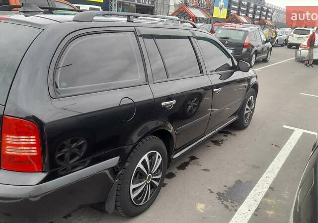 Черный Шкода Октавия, объемом двигателя 1.98 л и пробегом 261 тыс. км за 4700 $, фото 3 на Automoto.ua