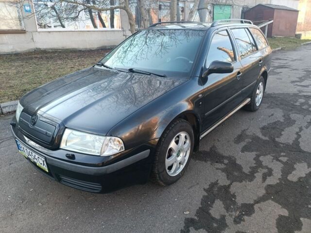 Чорний Шкода Октавія, об'ємом двигуна 2 л та пробігом 217 тис. км за 4500 $, фото 1 на Automoto.ua