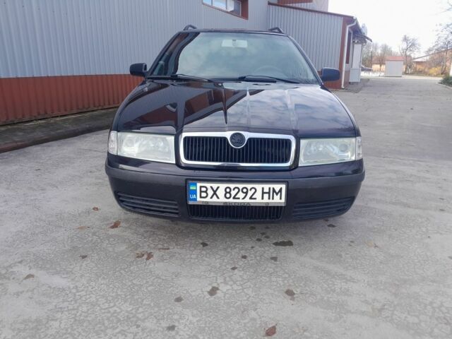 Чорний Шкода Октавія, об'ємом двигуна 2 л та пробігом 317 тис. км за 4200 $, фото 4 на Automoto.ua