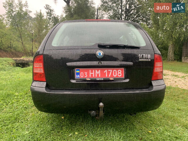 Чорний Шкода Октавія, об'ємом двигуна 1.6 л та пробігом 223 тис. км за 4600 $, фото 4 на Automoto.ua