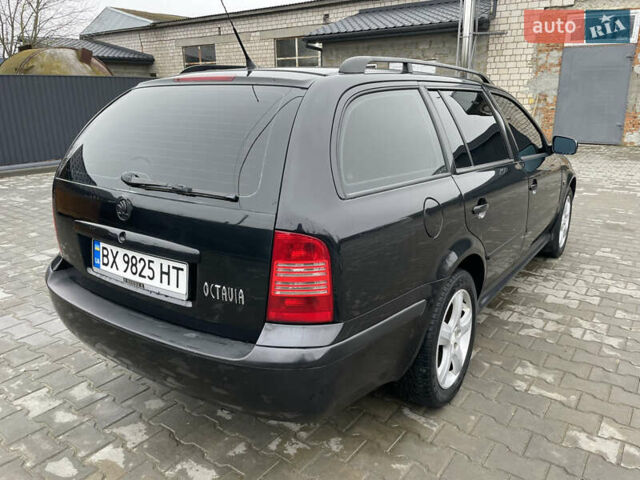Черный Шкода Октавия, объемом двигателя 1.6 л и пробегом 348 тыс. км за 4200 $, фото 9 на Automoto.ua