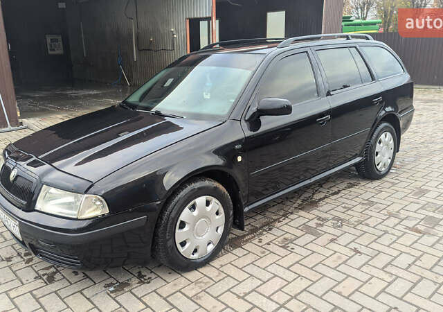 Черный Шкода Октавия, объемом двигателя 1.9 л и пробегом 200 тыс. км за 3650 $, фото 7 на Automoto.ua