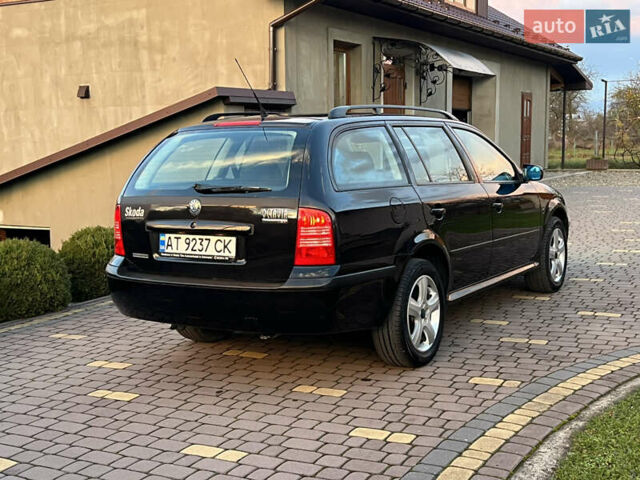 Черный Шкода Октавия, объемом двигателя 1.6 л и пробегом 168 тыс. км за 4950 $, фото 4 на Automoto.ua