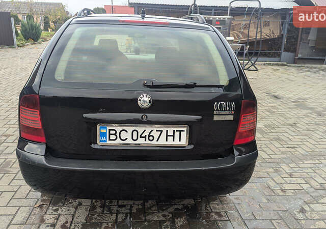 Черный Шкода Октавия, объемом двигателя 1.9 л и пробегом 200 тыс. км за 3650 $, фото 3 на Automoto.ua