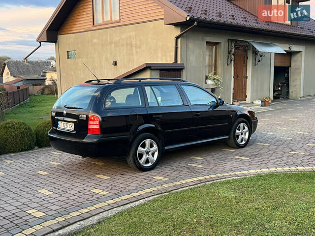 Черный Шкода Октавия, объемом двигателя 1.6 л и пробегом 168 тыс. км за 4950 $, фото 5 на Automoto.ua