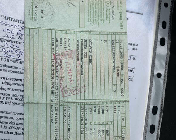 Чорний Шкода Октавія, об'ємом двигуна 1.6 л та пробігом 223 тис. км за 4600 $, фото 17 на Automoto.ua