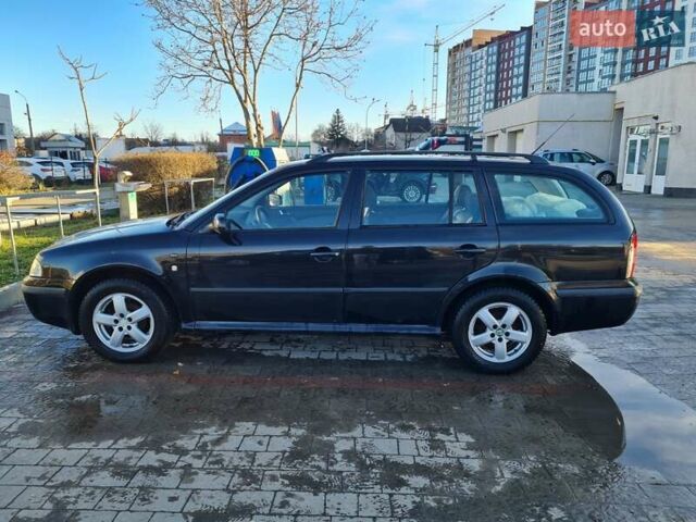 Черный Шкода Октавия, объемом двигателя 1.6 л и пробегом 221 тыс. км за 3200 $, фото 4 на Automoto.ua