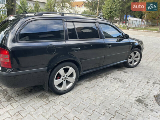 Черный Шкода Октавия, объемом двигателя 1.9 л и пробегом 380 тыс. км за 6300 $, фото 3 на Automoto.ua