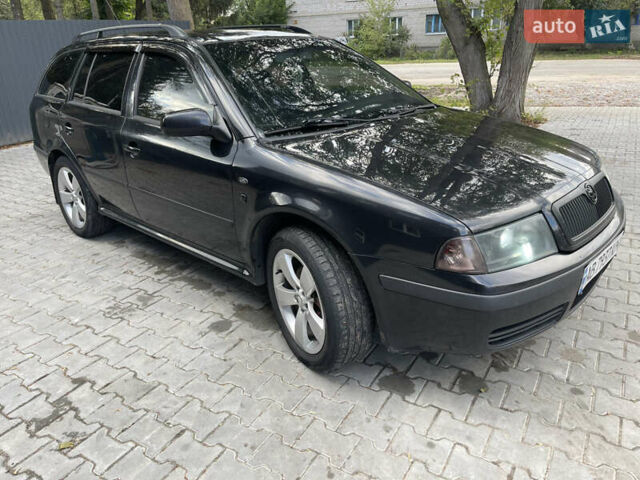 Черный Шкода Октавия, объемом двигателя 1.9 л и пробегом 380 тыс. км за 6300 $, фото 4 на Automoto.ua
