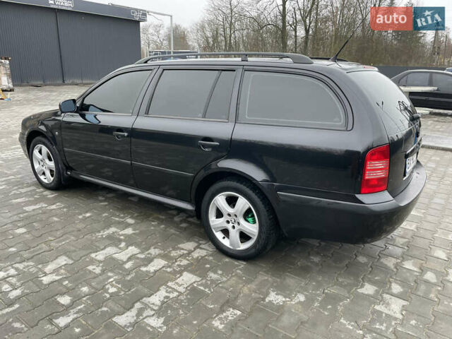 Черный Шкода Октавия, объемом двигателя 1.6 л и пробегом 348 тыс. км за 4200 $, фото 13 на Automoto.ua