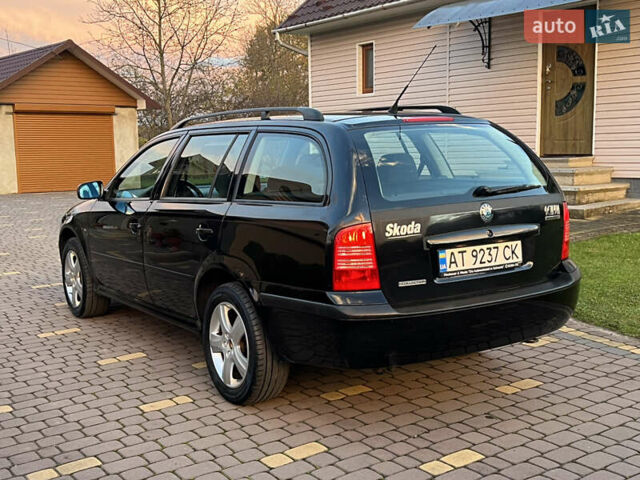 Черный Шкода Октавия, объемом двигателя 1.6 л и пробегом 168 тыс. км за 4950 $, фото 3 на Automoto.ua