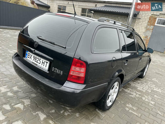 Черный Шкода Октавия, объемом двигателя 1.6 л и пробегом 348 тыс. км за 4200 $, фото 10 на Automoto.ua