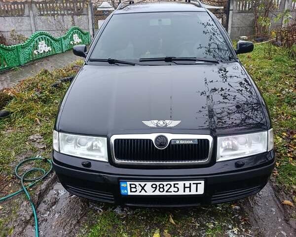 Чорний Шкода Октавія, об'ємом двигуна 1.6 л та пробігом 384 тис. км за 4000 $, фото 1 на Automoto.ua