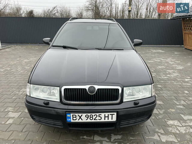 Черный Шкода Октавия, объемом двигателя 1.6 л и пробегом 348 тыс. км за 4200 $, фото 3 на Automoto.ua