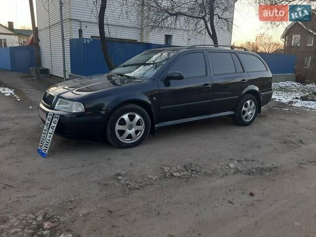 Черный Шкода Октавия, объемом двигателя 1.78 л и пробегом 223 тыс. км за 5500 $, фото 6 на Automoto.ua
