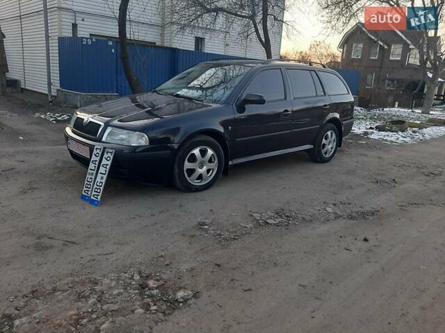 Черный Шкода Октавия, объемом двигателя 1.78 л и пробегом 223 тыс. км за 5500 $, фото 4 на Automoto.ua