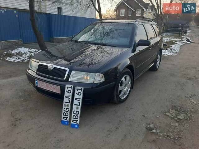 Черный Шкода Октавия, объемом двигателя 1.78 л и пробегом 223 тыс. км за 5500 $, фото 1 на Automoto.ua