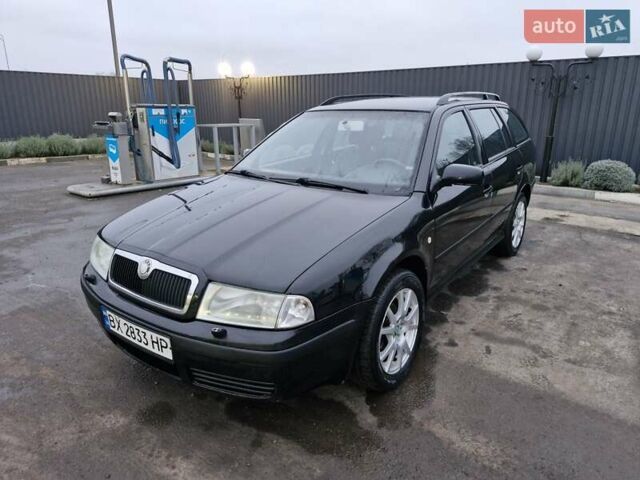 Чорний Шкода Октавія, об'ємом двигуна 1.6 л та пробігом 275 тис. км за 4650 $, фото 1 на Automoto.ua