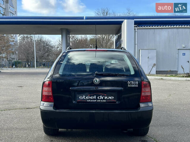 Чорний Шкода Октавія, об'ємом двигуна 1.6 л та пробігом 274 тис. км за 4699 $, фото 5 на Automoto.ua