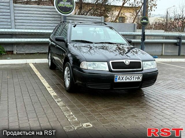 Чорний Шкода Октавія, об'ємом двигуна 1.6 л та пробігом 261 тис. км за 5700 $, фото 1 на Automoto.ua