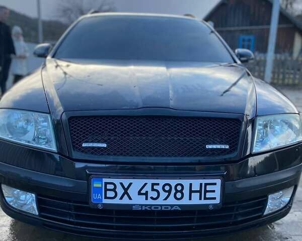 Чорний Шкода Октавія, об'ємом двигуна 1.6 л та пробігом 201 тис. км за 5200 $, фото 1 на Automoto.ua