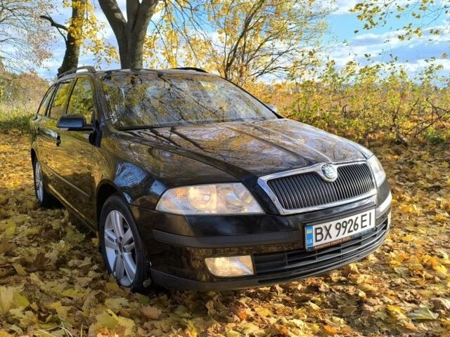 Шкода Октавия 2005 в Староконстантинов на Automoto.ua Черный Шкода Октавия, объемом двигателя 2 л и пробегом 245 тыс. км за 5500 $, фото 1 на Automoto.ua