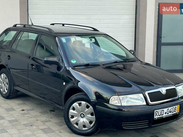 Черный Шкода Октавия, объемом двигателя 1.6 л и пробегом 169 тыс. км за 5850 $, фото 12 на Automoto.ua