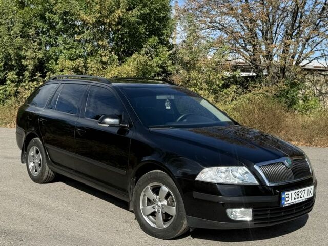 Черный Шкода Октавия, объемом двигателя 1.6 л и пробегом 212 тыс. км за 6500 $, фото 2 на Automoto.ua