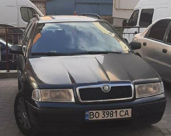 Черный Шкода Октавия, объемом двигателя 1.6 л и пробегом 420 тыс. км за 4900 $, фото 7 на Automoto.ua