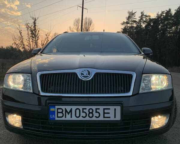 Черный Шкода Октавия, объемом двигателя 1.6 л и пробегом 265 тыс. км за 6450 $, фото 1 на Automoto.ua