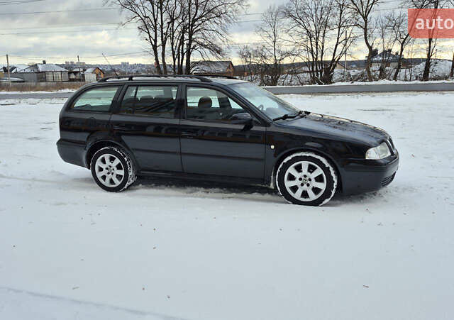 Черный Шкода Октавия, объемом двигателя 1.6 л и пробегом 217 тыс. км за 5800 $, фото 10 на Automoto.ua