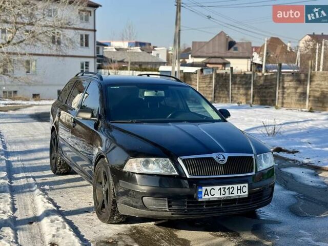 Черный Шкода Октавия, объемом двигателя 1.9 л и пробегом 187 тыс. км за 4300 $, фото 2 на Automoto.ua
