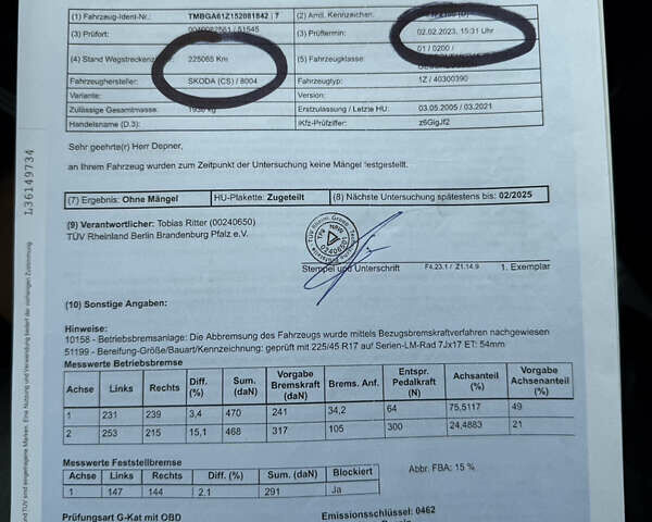 Чорний Шкода Октавія, об'ємом двигуна 1.6 л та пробігом 240 тис. км за 6800 $, фото 54 на Automoto.ua
