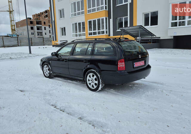 Черный Шкода Октавия, объемом двигателя 1.6 л и пробегом 217 тыс. км за 5800 $, фото 11 на Automoto.ua