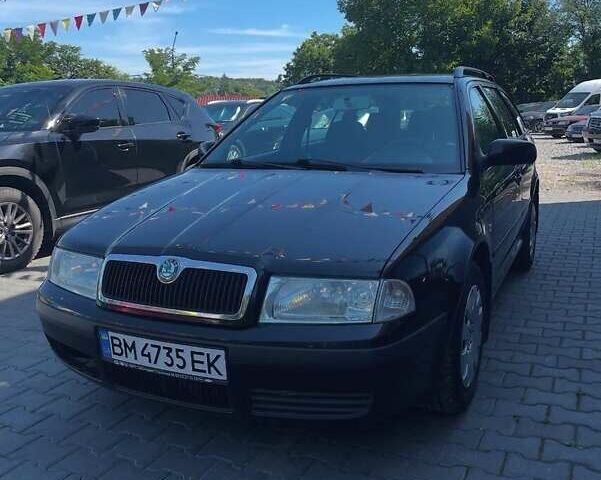 Чорний Шкода Октавія, об'ємом двигуна 1.6 л та пробігом 217 тис. км за 5100 $, фото 4 на Automoto.ua