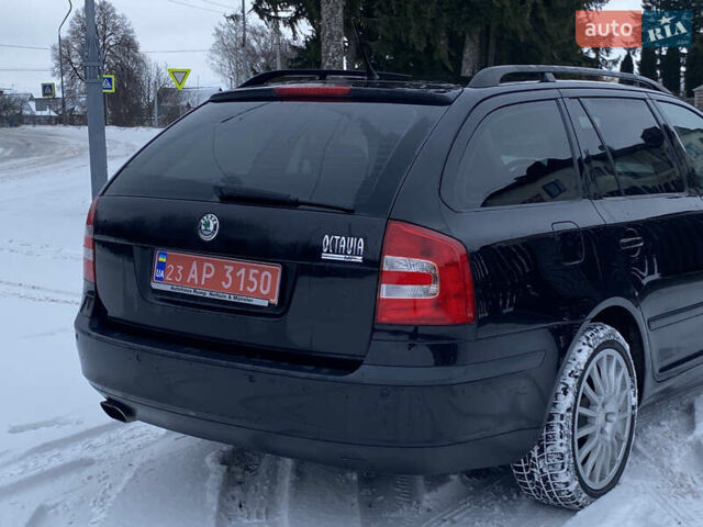 Черный Шкода Октавия, объемом двигателя 1.6 л и пробегом 178 тыс. км за 6500 $, фото 7 на Automoto.ua