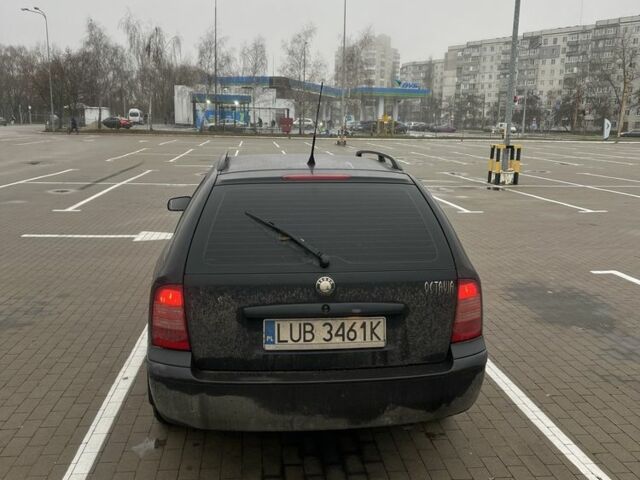 Черный Шкода Октавия, объемом двигателя 1.9 л и пробегом 319 тыс. км за 2700 $, фото 6 на Automoto.ua