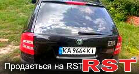 Черный Шкода Октавия, объемом двигателя 2 л и пробегом 260 тыс. км за 6000 $, фото 2 на Automoto.ua